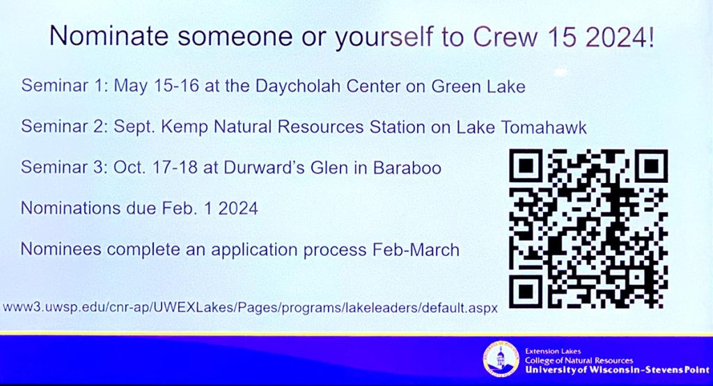 Long Lake Manitowoc County Lakes Association