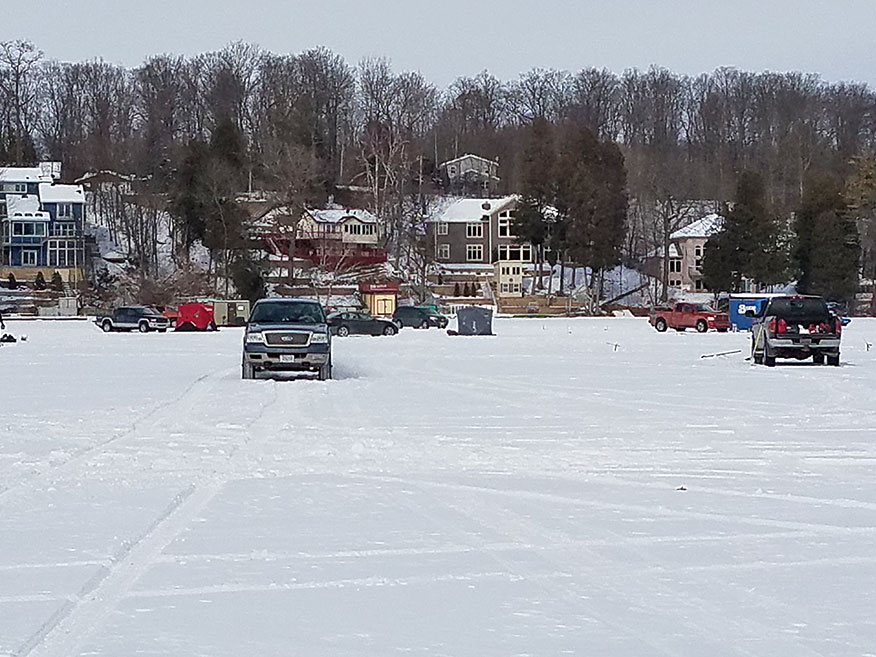 Ice fisheree this winter