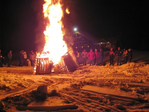 Christmas Bonfire at the Cedars, 2012  