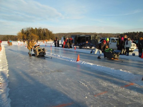 Recliner Races on Cedar Lake 2013  
